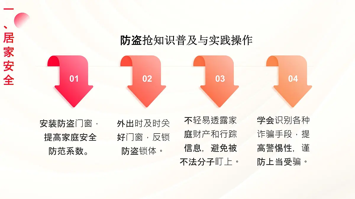 高中周末双休安全教育主题班会课件第6页