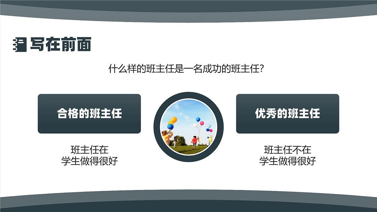 班主任班级管理妙招PPT：慧做班主任育见新成长第2页
