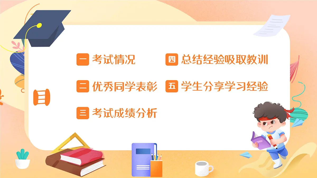 期中考后总结分析主题班会PPT第2页