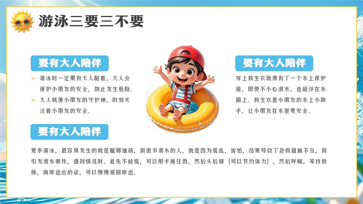 画风夏日安全必修课 课件第7页