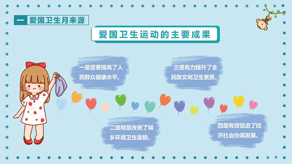 陕西省礼泉县叱干小学-主题班会-全国爱国卫生月【课件】第5页