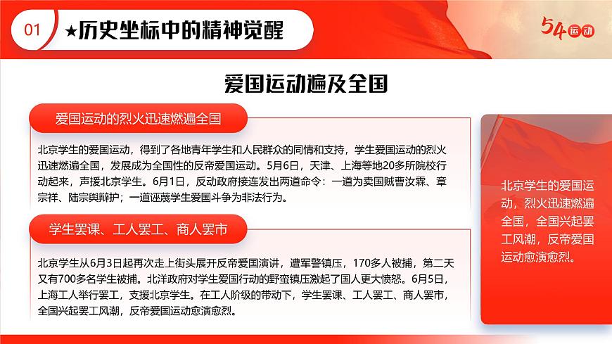 红色百年五四精神与当代精神传承课件第8页