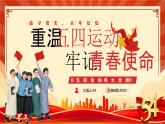 重溫五四運(yùn)動(dòng)牢記青春使命課件