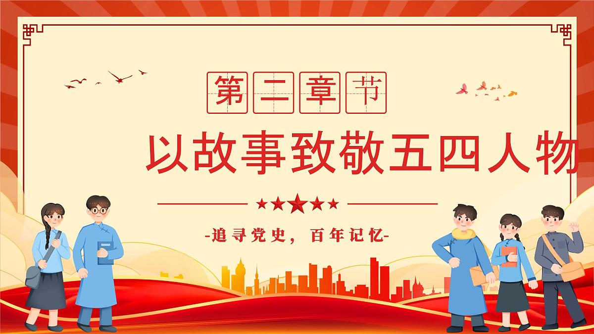 重温五四运动牢记青春使命课件第7页
