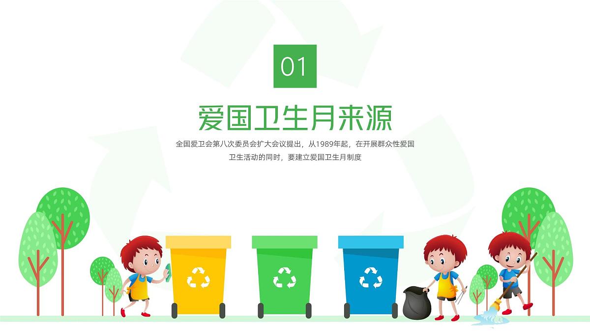 长沙砂子塘天华寄宿制学校小学-主题班会-全国爱国卫生月教育宣传【课件】第3页