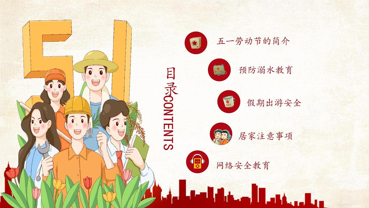五一放假，安全不放假—五一假期安全教育主题班会课件第3页