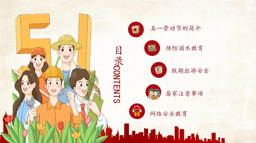 五一放假，安全不放假—五一假期安全教育主题班会课件第3页