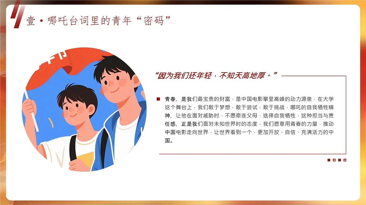 融水滚贝乡初级中学-我命由我，青年当燃——五四青年节哪吒【课件】第5页