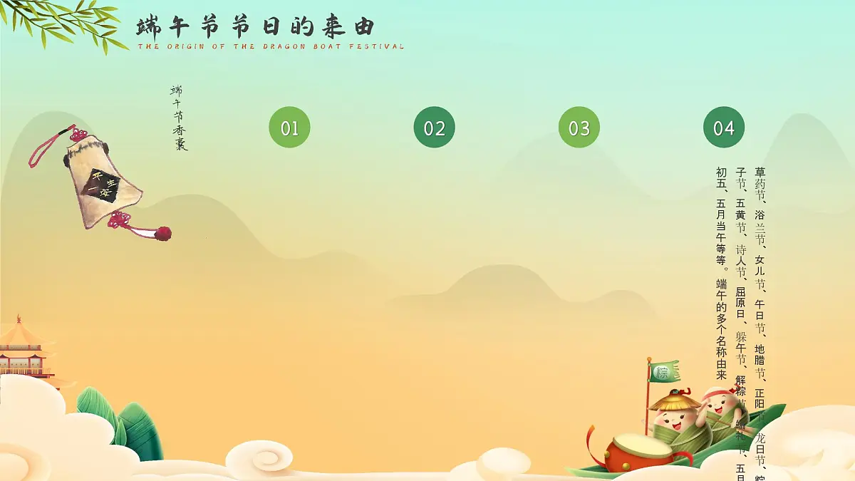 白银市景泰县黄河石林小学-端午节主题班会【课件】第4页