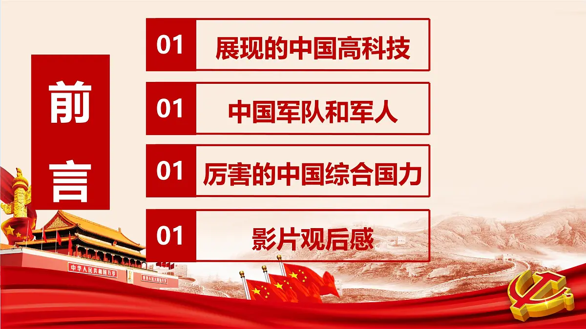 浙江省台州市临海市杜桥镇初级中学-主题班会-厉害了我的国【课件】第3页