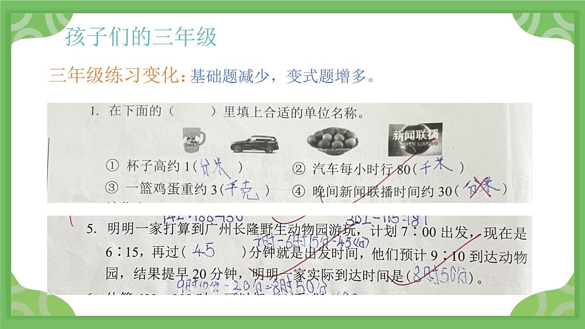 洛阳市涧西区牡丹园小学-做孩子的成长合伙人-三年级下数学期末家长会【课件】第5页