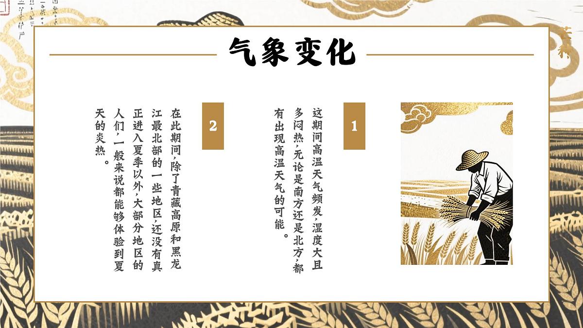 中国传统二十四节气之芒种介绍主题班会课件第8页