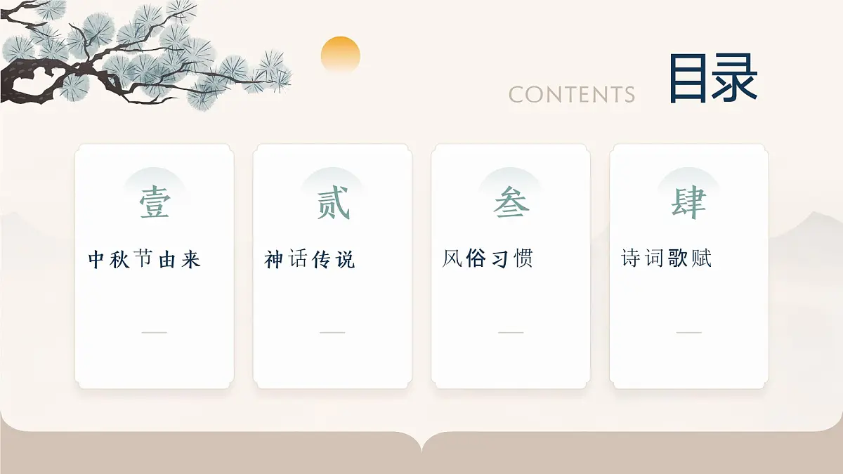 传统节日中秋节主题班会课件第2页