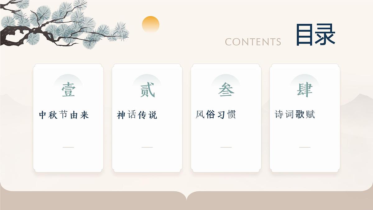 传统节日中秋节主题班会课件第2页