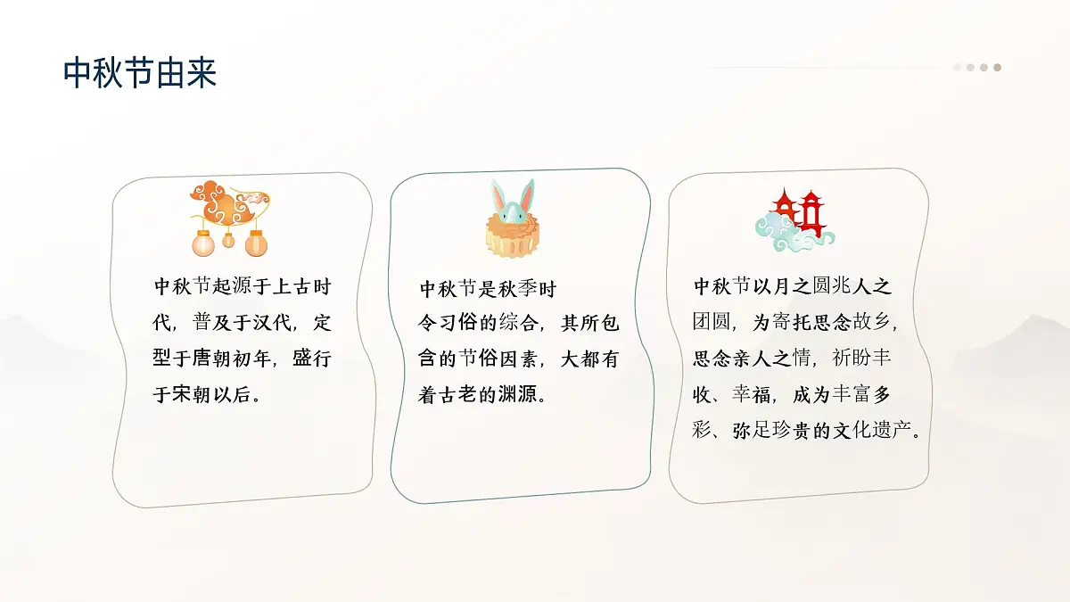 传统节日中秋节主题班会课件第5页