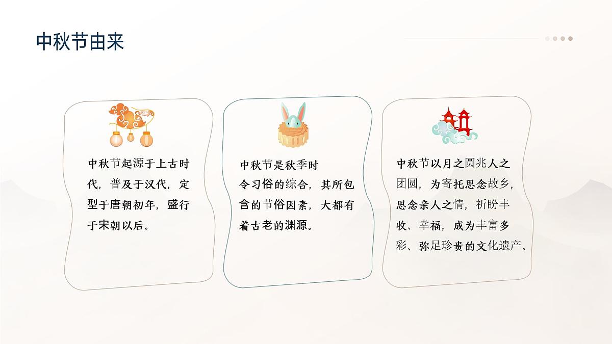 传统节日中秋节主题班会课件第5页