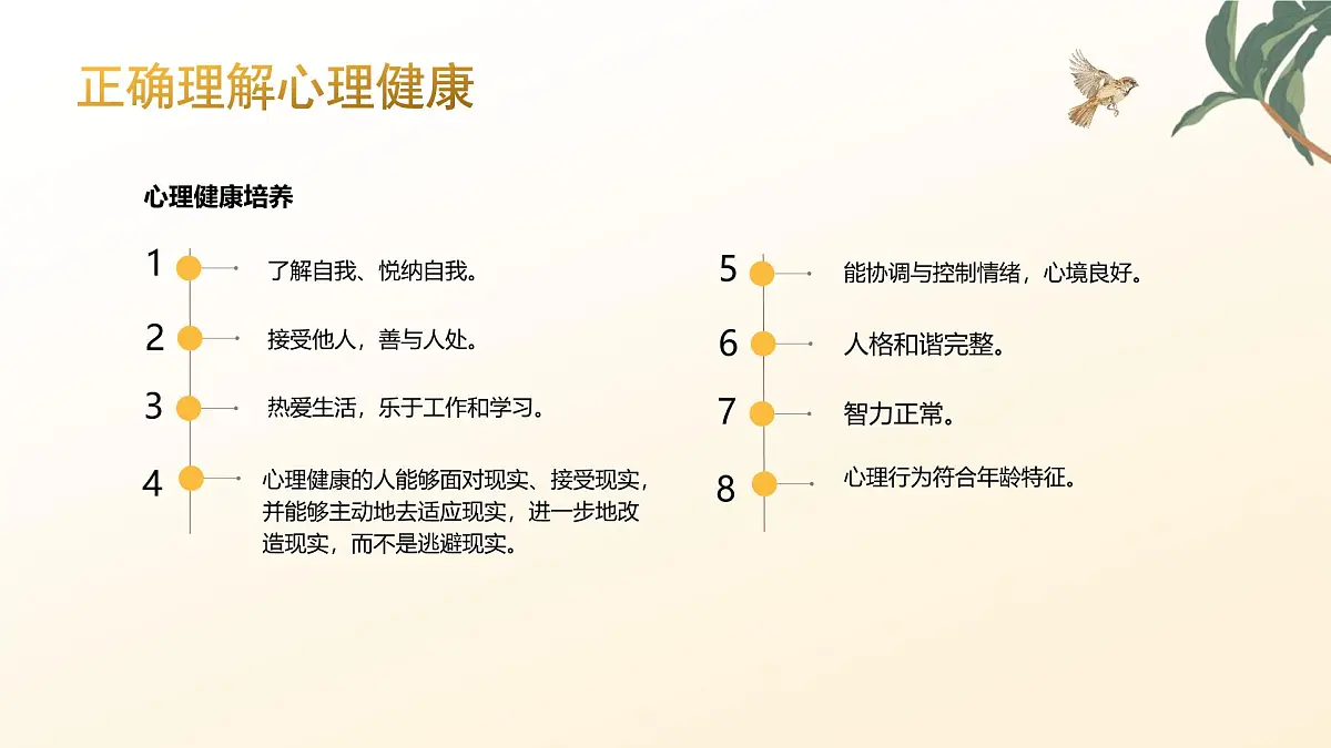 大学生心理健康主题班会课件第7页