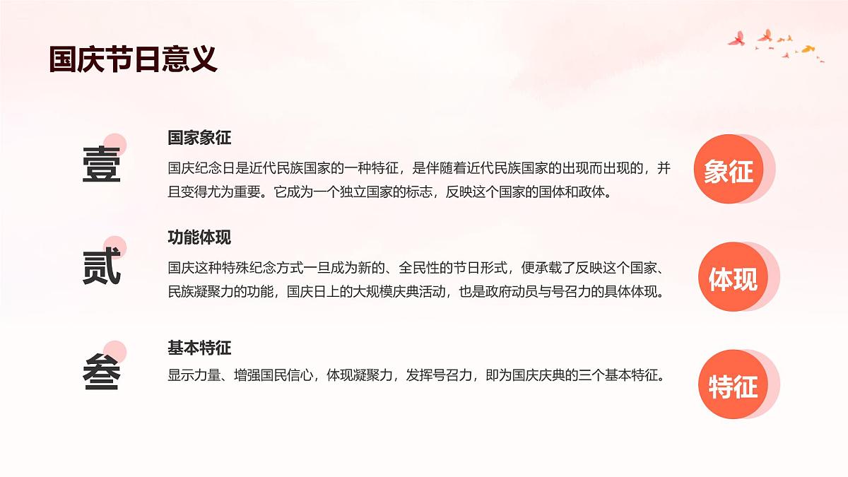 欢度国庆主题班会课件第5页