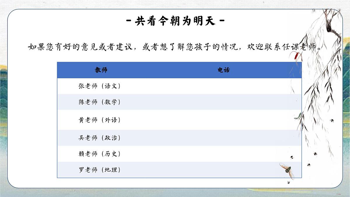 湖南省湘潭市湘潭县实验高中-家校共育青云志-高一下学期期中家长会【课件】第8页