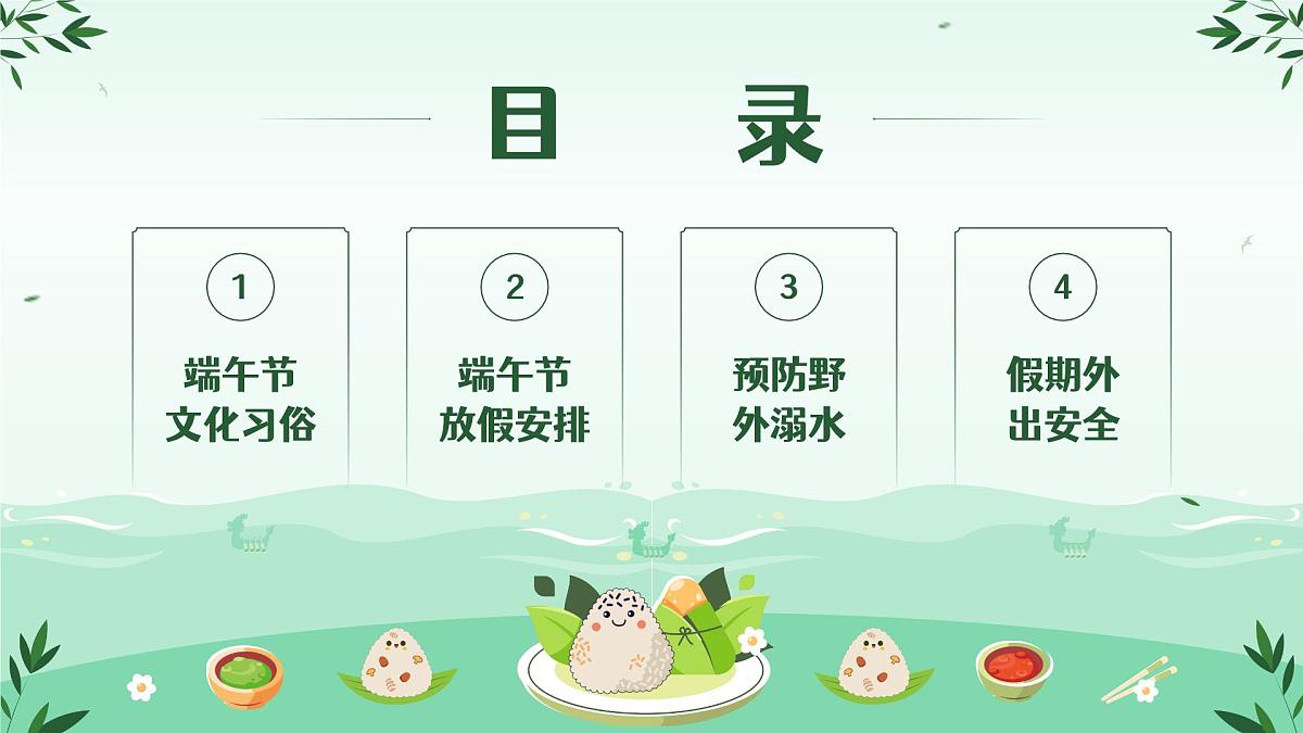 端午节假期安全教育主题班会课件第2页