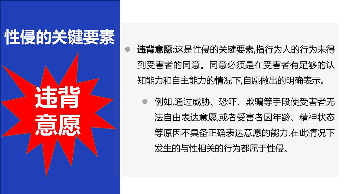 预防性侵害,保护我自己——青春期预防性侵害安全教育主题班会课件第7页