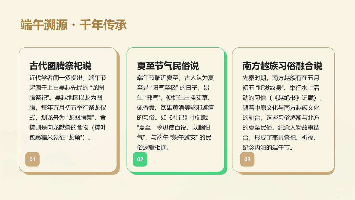 品味端午，传承文化——端午节主题班会课件第7页