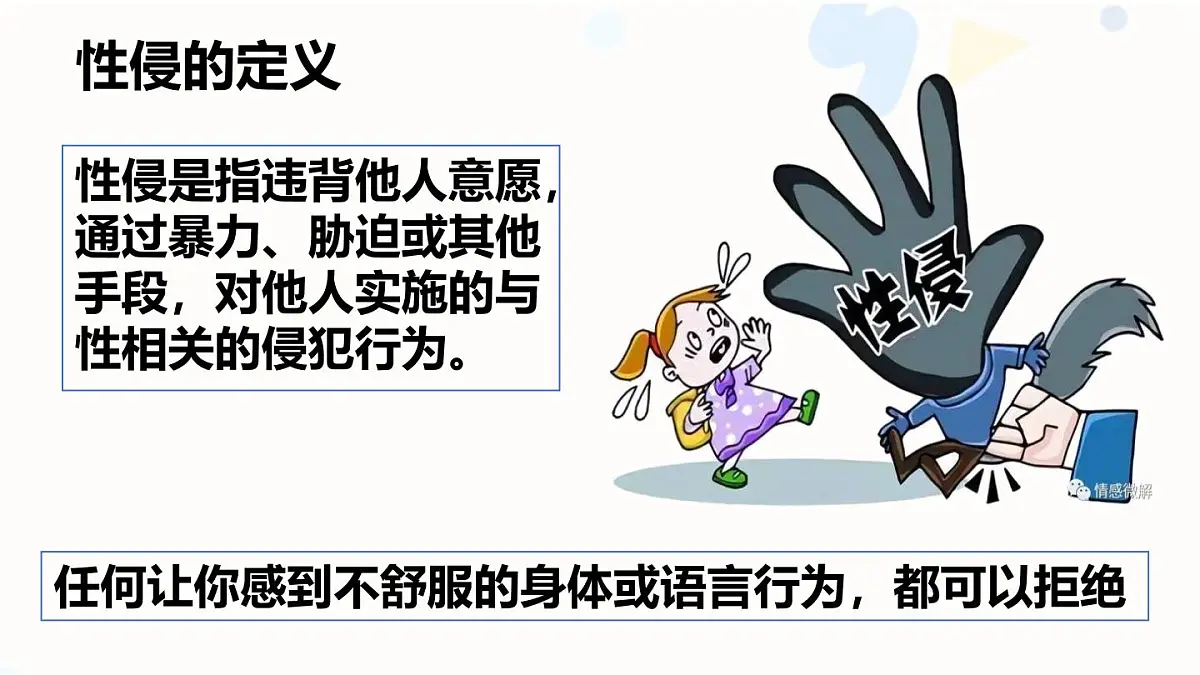 向性侵说不：性侵预防教育主题班会课件第3页