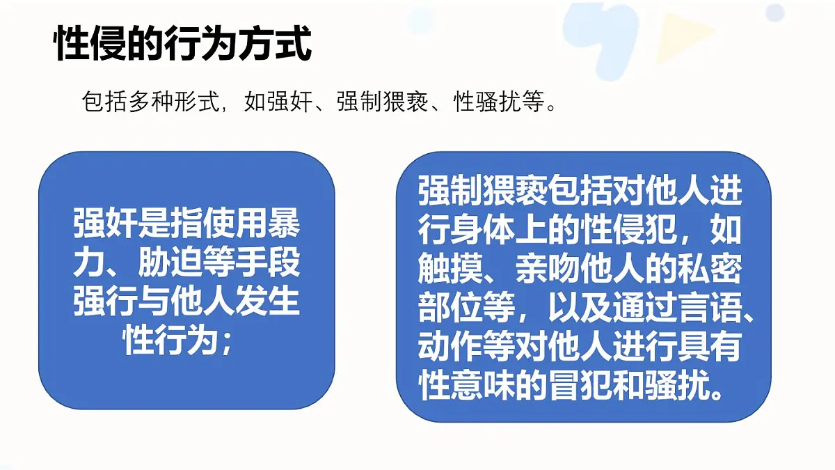 向性侵说不：性侵预防教育主题班会课件第6页