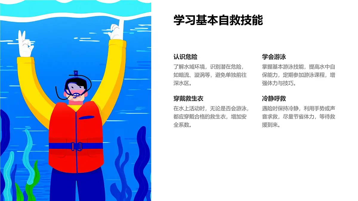 珍爱生命，远离溺水主题班会课件第8页