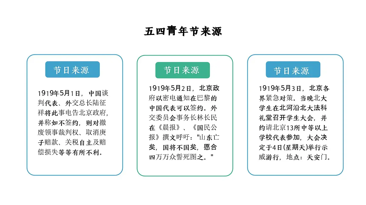 五四青年节主题班会课件第6页