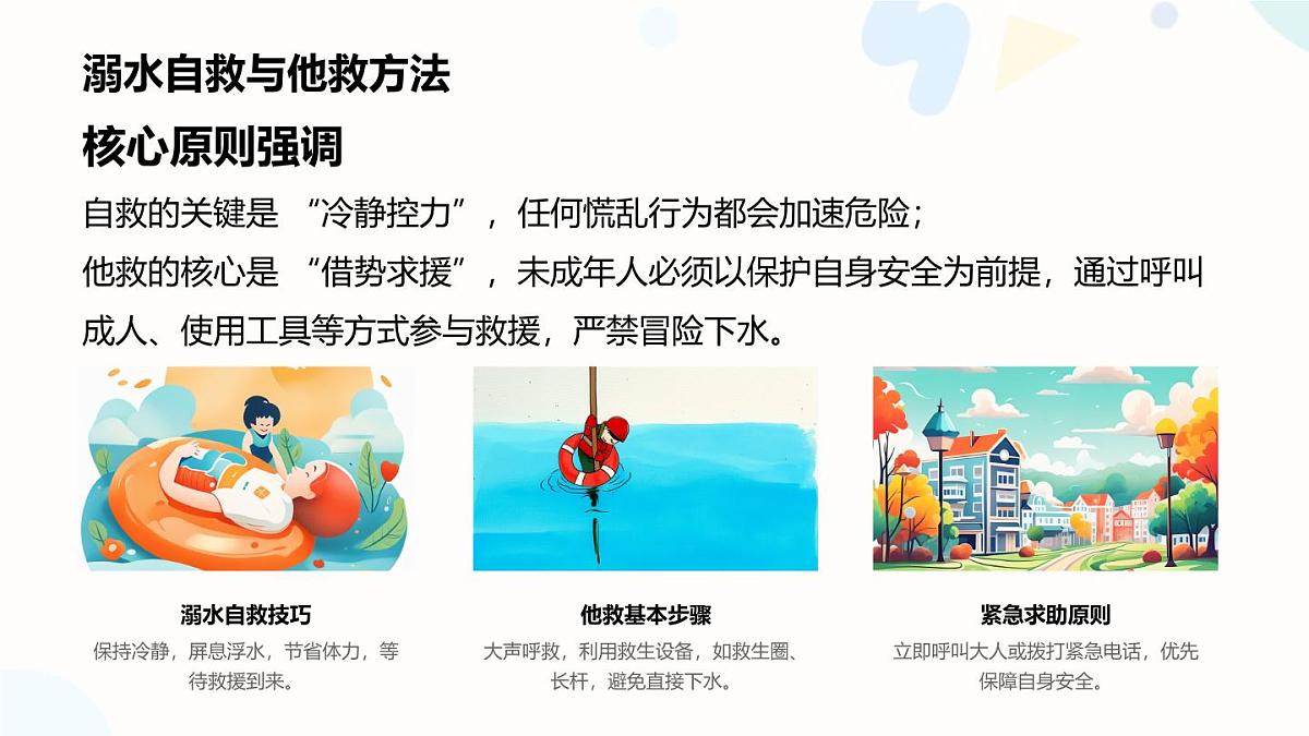 暑期安全教育主题班会课件第7页