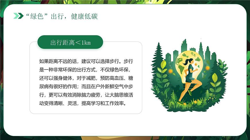 绿色清新风倡导文明健康绿色环保生活课件第6页
