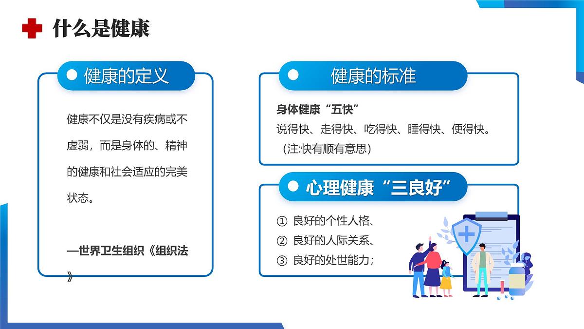 蓝色医疗简约健康教育知识讲座 课件第4页
