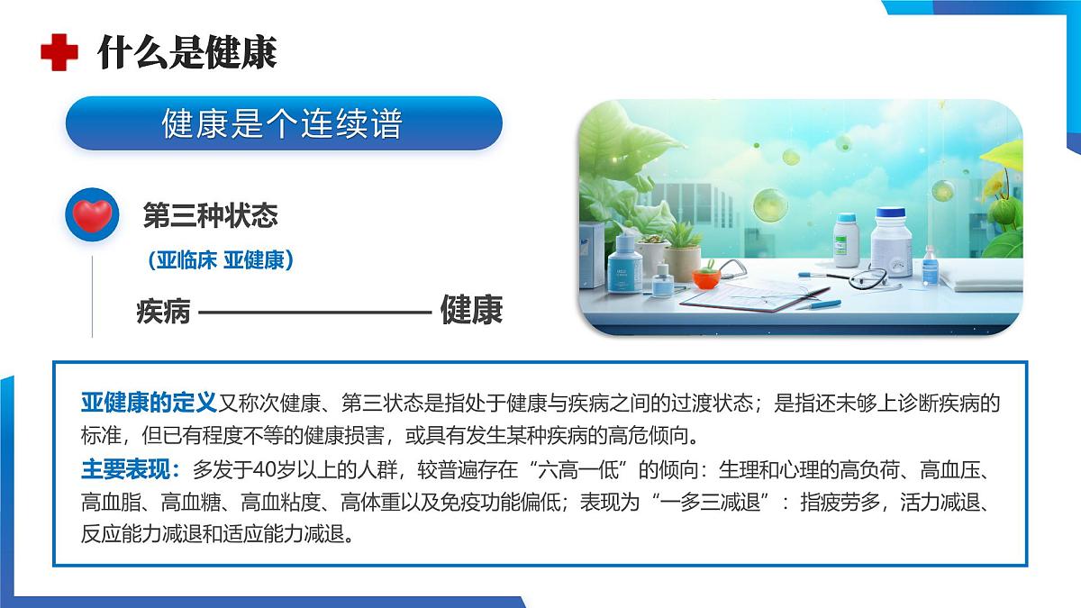 蓝色医疗简约健康教育知识讲座 课件第6页