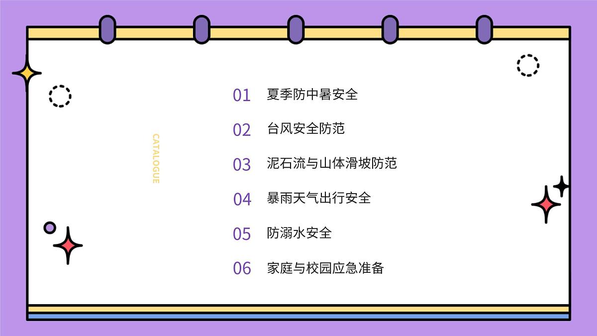 夏季极端天气安全主题班会课件第2页