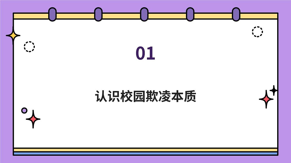 拒绝欺凌，共建和谐校园主题班会课件第3页
