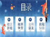 藍(lán)色創(chuàng)意畫風(fēng)金榜題名高考謝師宴課件