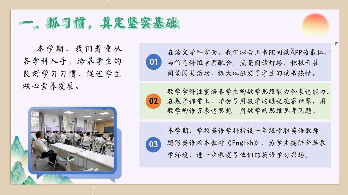 青岛市即墨区田横岛小学-2025年春季学校教导处工作总结-细数流光致过往【课件】第5页