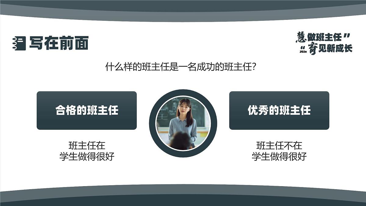 绿色简约风班主任班级管理妙招课件第2页