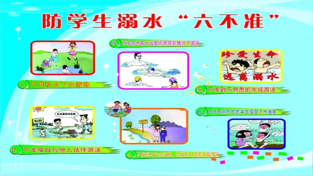 暑假安全教育主题 初中班会课件第3页