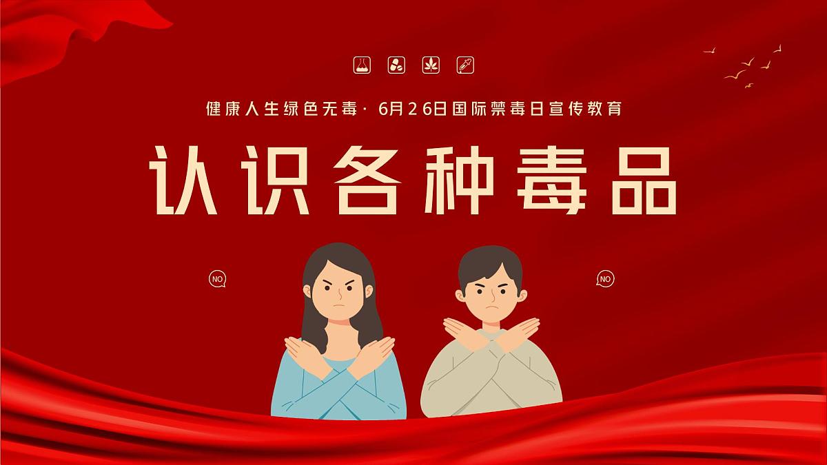 珍爱生命远离毒品国际禁毒日禁毒知识禁毒宣传教育班会课件第3页
