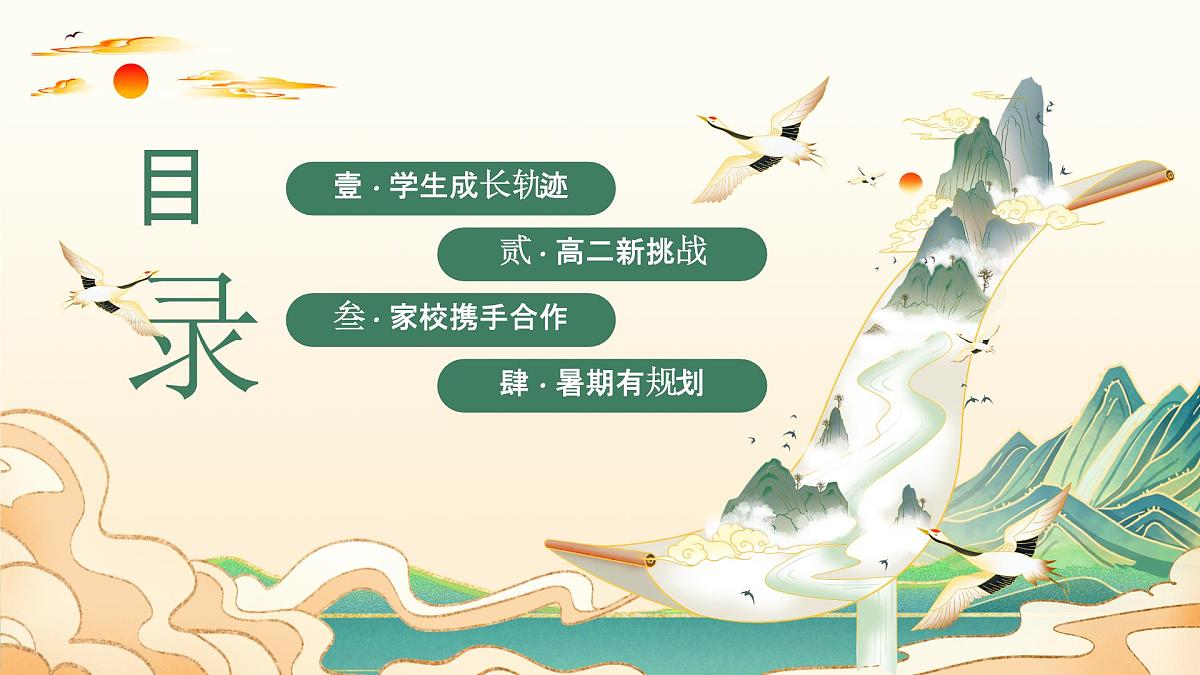 重庆市垫江县实验高中-高一下【高一升高二】高一暑假前期末家长会：提灯映山河，携手育成长【课件】第3页