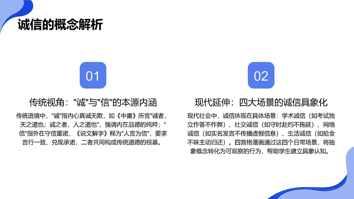诚信伴我成长——中小学诚信教育主题班会课件班会PPT第4页