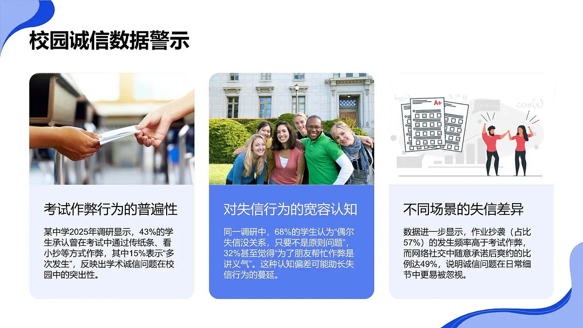 诚信伴我成长——中小学诚信教育主题班会课件班会PPT第8页