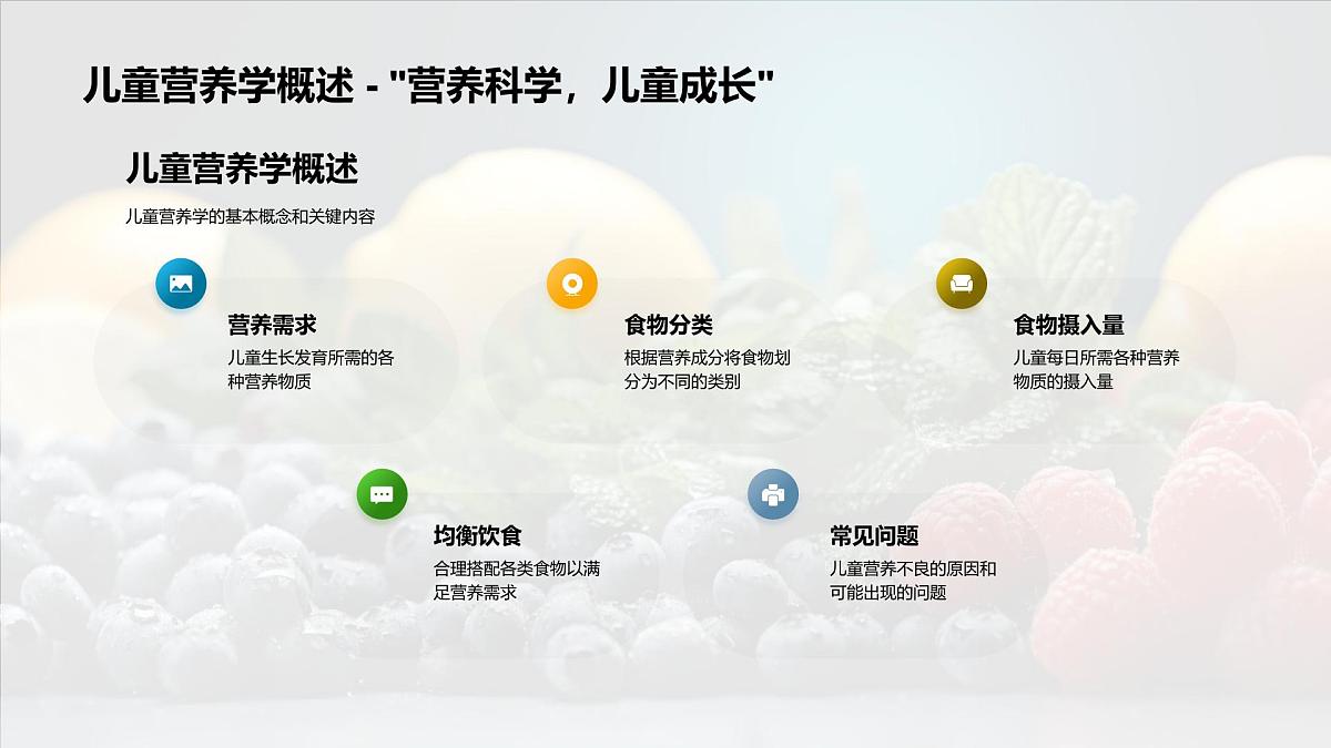 儿童营养均衡助力发育学习健康饮食指南课件第4页
