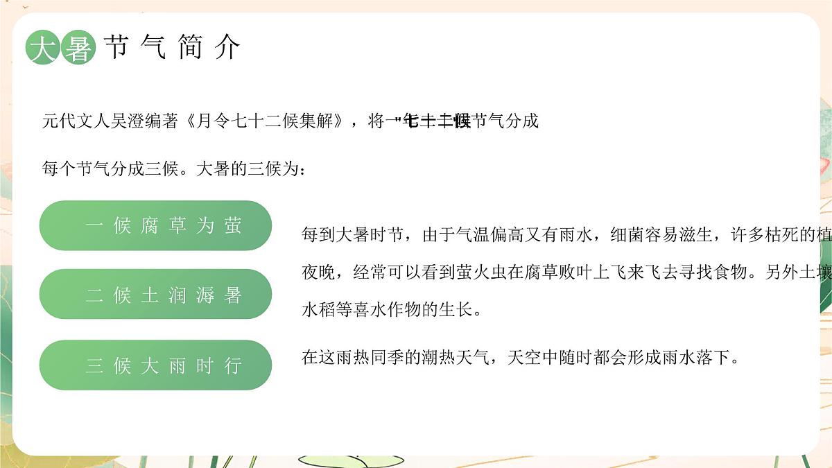 大暑节气介绍课件第6页