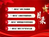 紅色黨政風(fēng)一根燈芯的故事課件