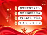 紅色黨政風(fēng)七一建黨節(jié)表彰課件