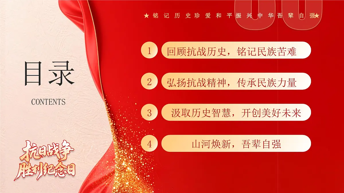 （9月3日）回望抗战史诗，勇担时代使命——纪念抗日战争胜利80周年爱国教育主题班会-2025-2026学年初中主题班会优质课件（通用版）第4页