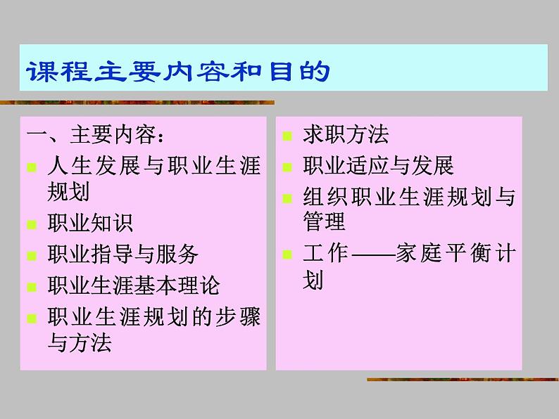 中学生班会课：职业生涯规划与管理PPT课件第2页